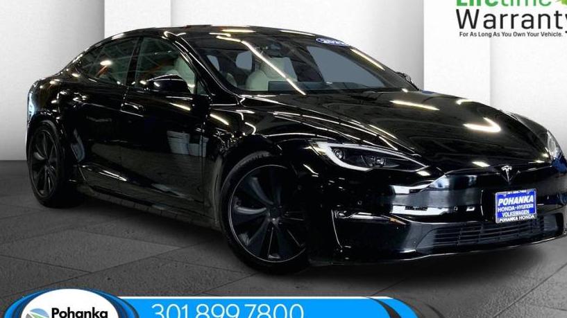 TESLA MODEL S 2022 5YJSA1E54NF493898 image